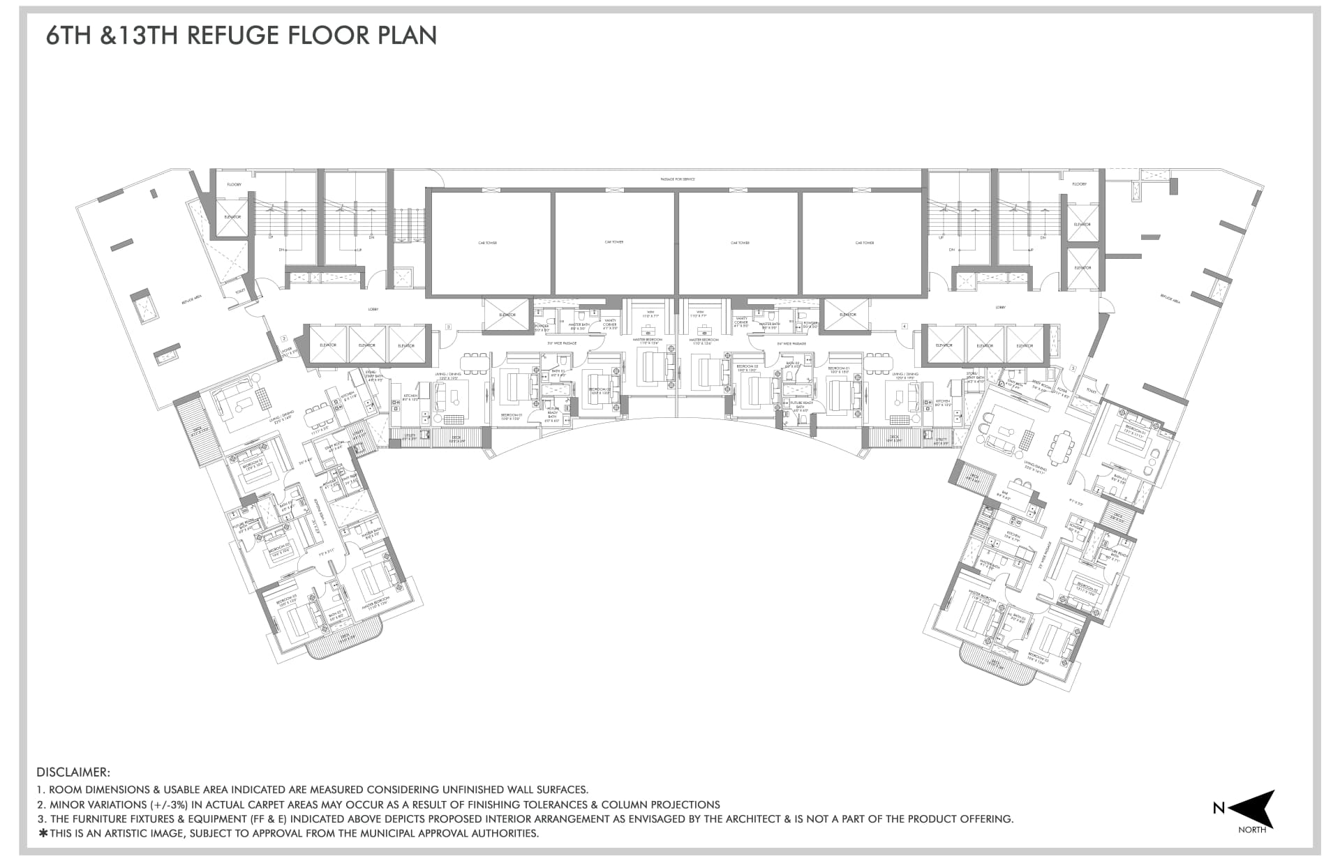 6th & 13th Refuge Floor
