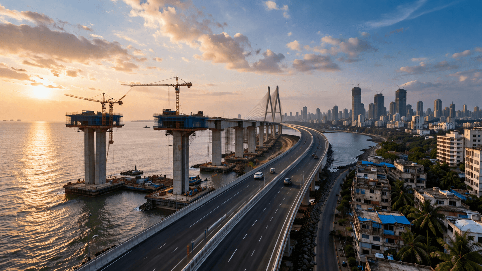 Mumbai’s Sewri–Worli Link Speeds Toward 2026 Completion