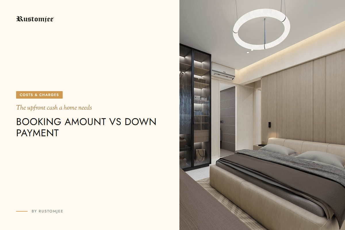 Booking Amount and Down Payment for a Mumbai Home