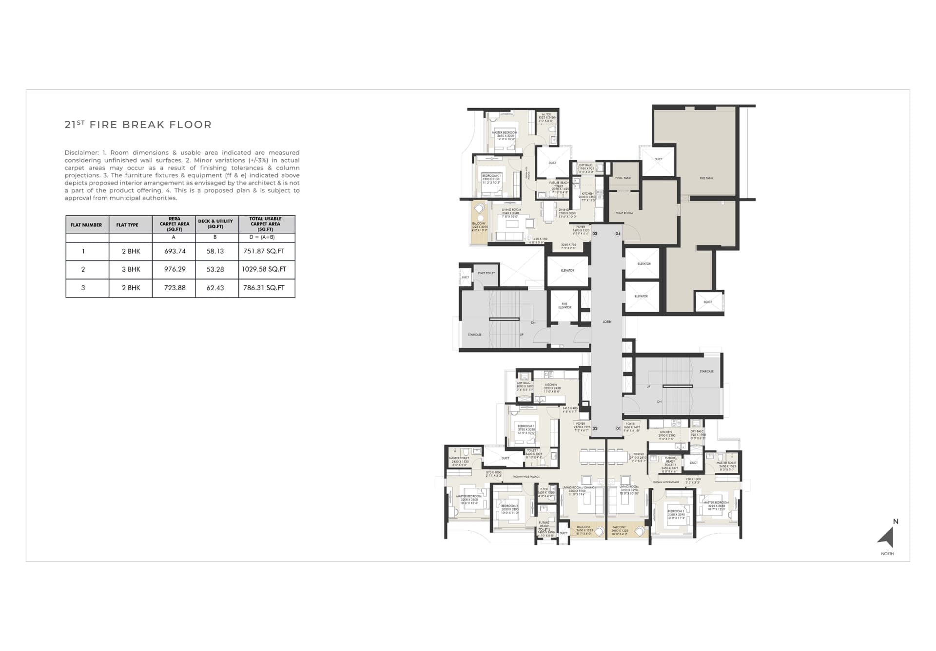 21st Fire Break Floor