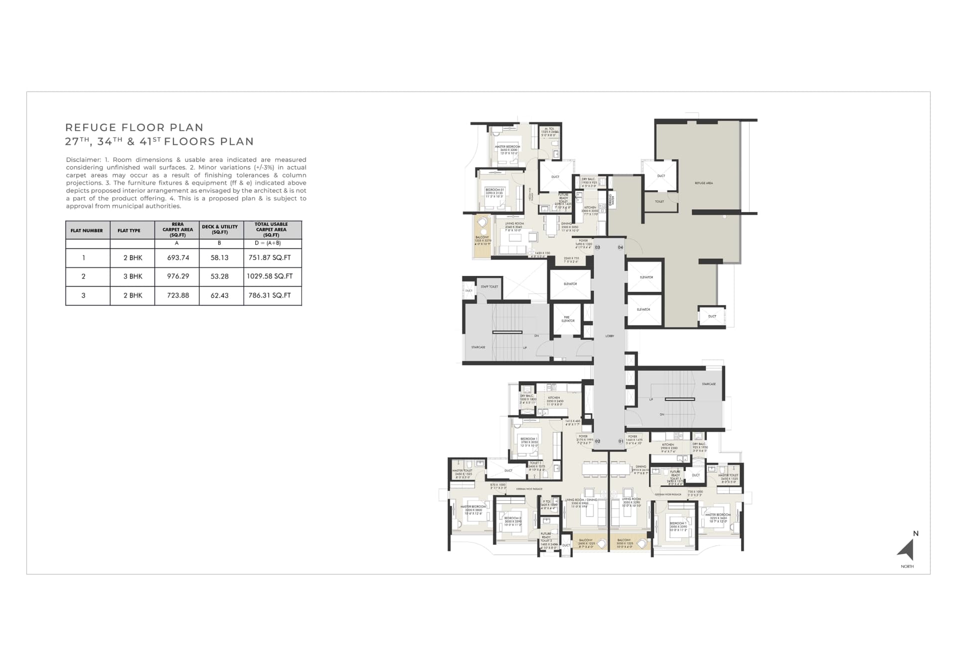 Refuge Floor Plan