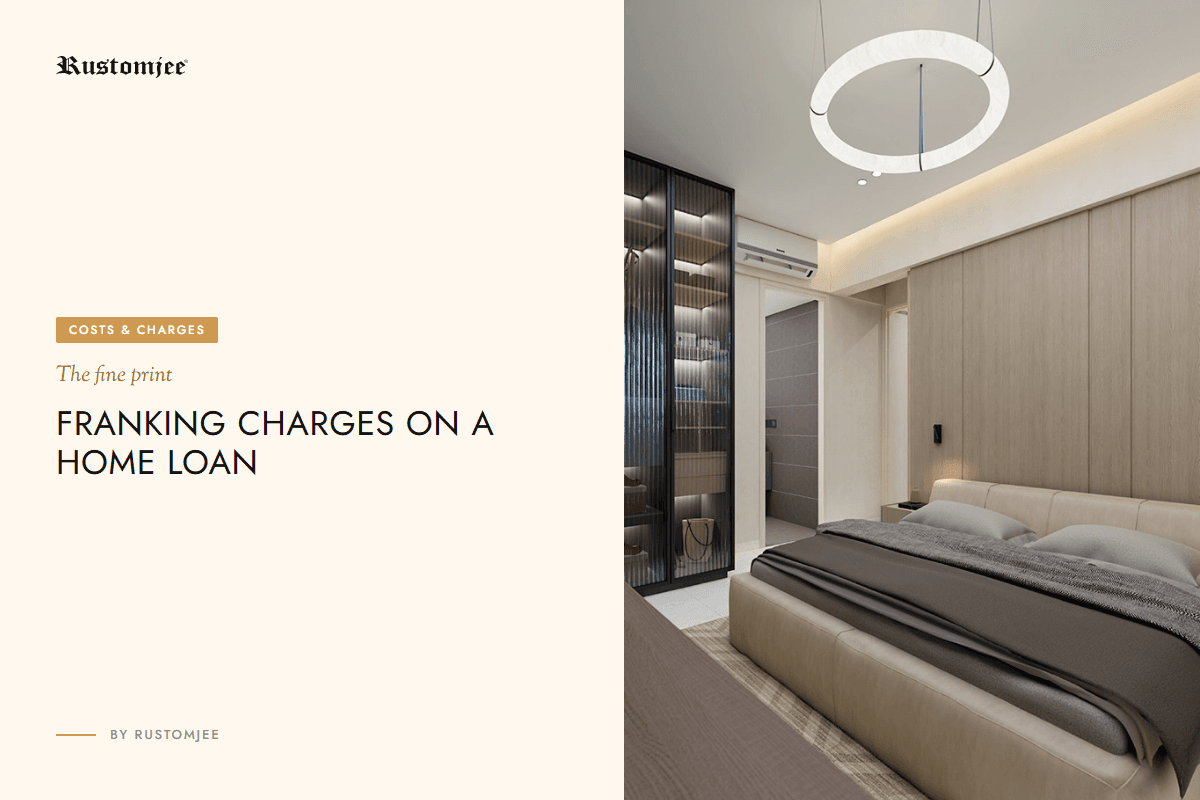 Franking Charges Explained for a Mumbai Home Loan