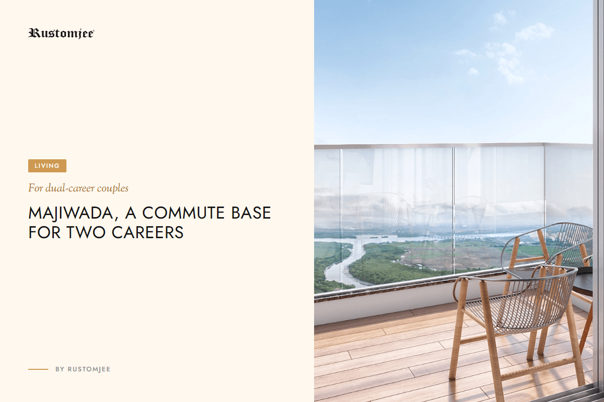Is Majiwada a Good Commute Base for Dual-Career Couples?