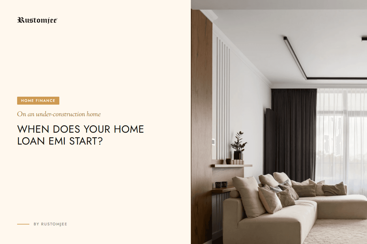 When Does Home Loan EMI Start for an Under-Construction Home?
