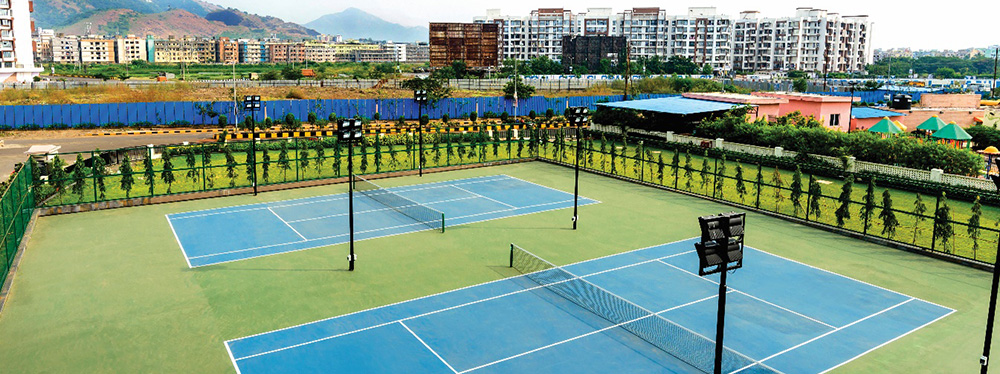 Rustomjee Global City – Tennis Lawn