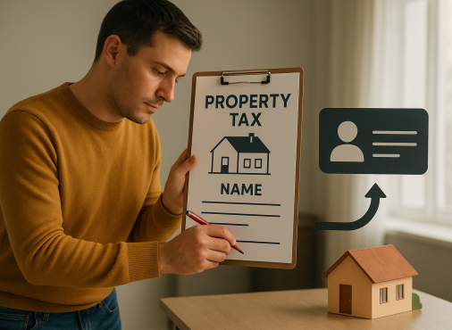 How to Change Name in Property Tax?