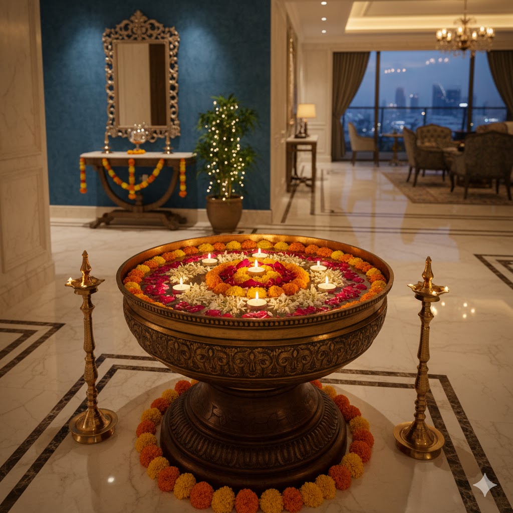 Bowl in Home Diwali