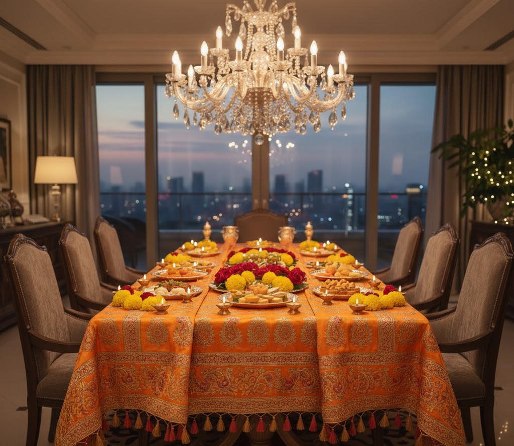 Festive and Bright Tablecloths