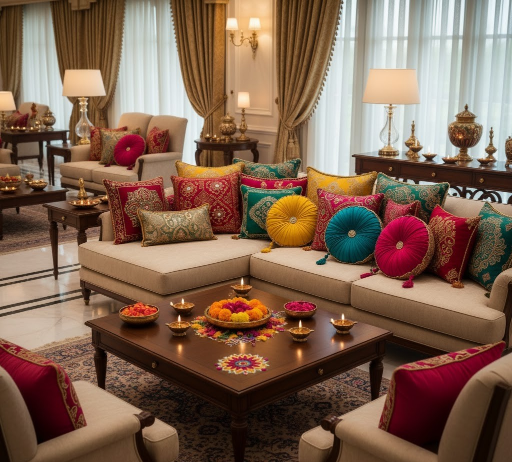 Vibrant Cushions