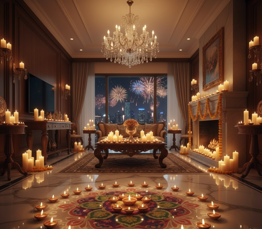 diya & candles