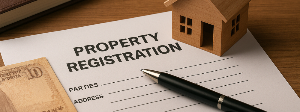 Property Registration Details, Documents, Process, and Charges in India