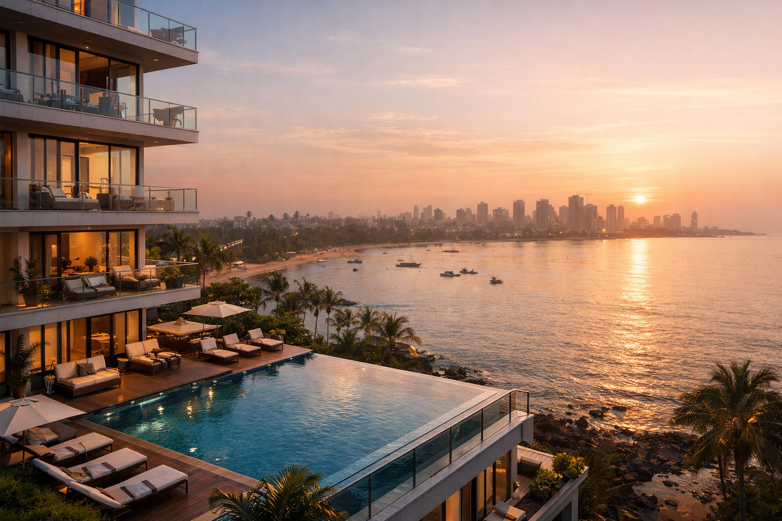 Sea Facing Flats in Mumbai