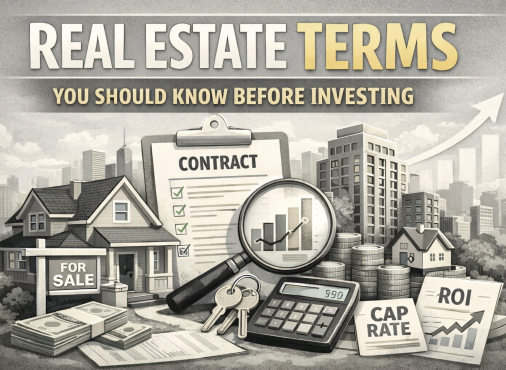 Real Estate Terms You Should Know Before Investing