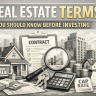 Real Estate Terms You Should Know Before Investing