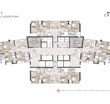 Tower B - Typical Floor Plan