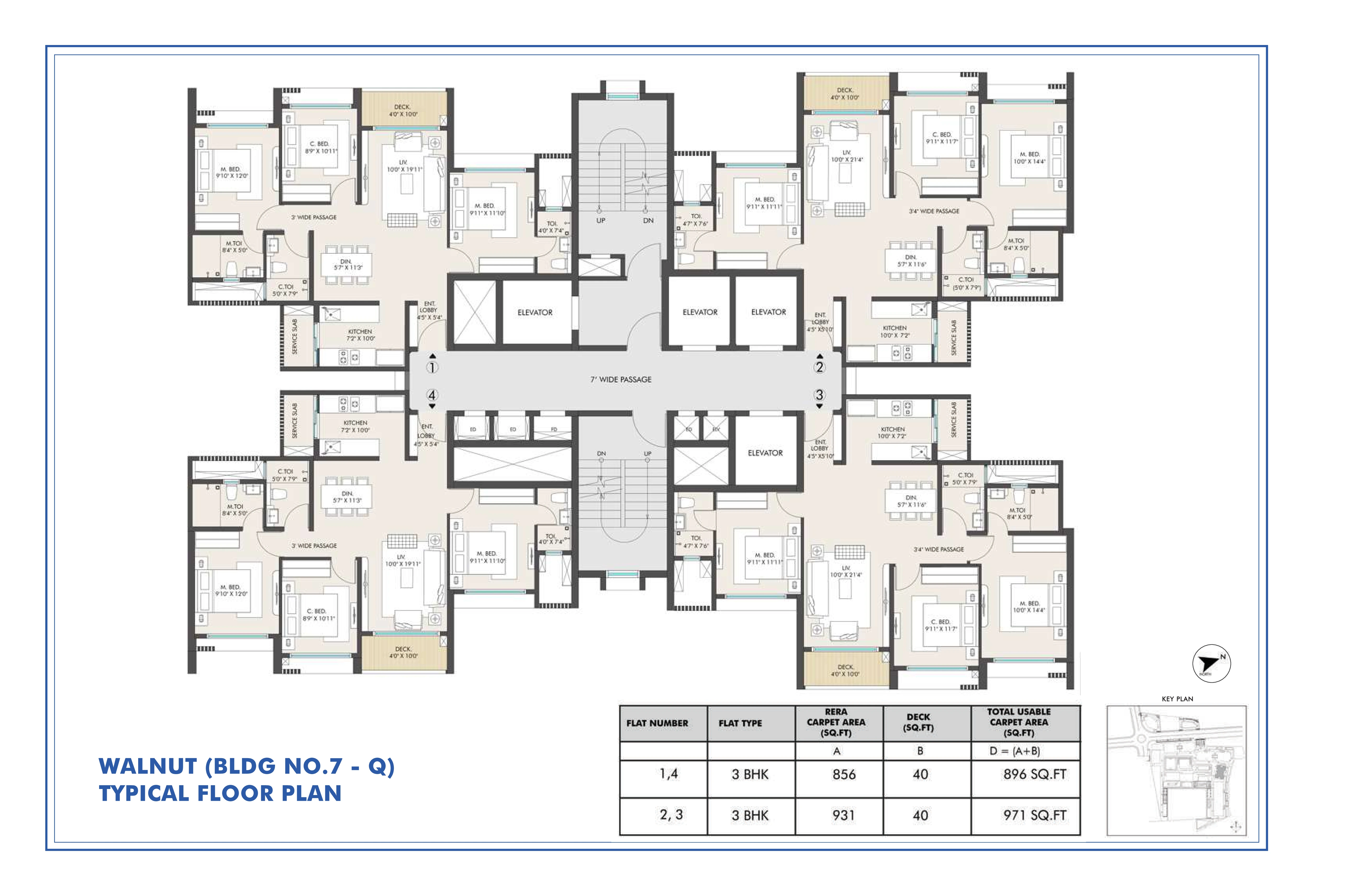 Walnut - Typical Floor Plan
