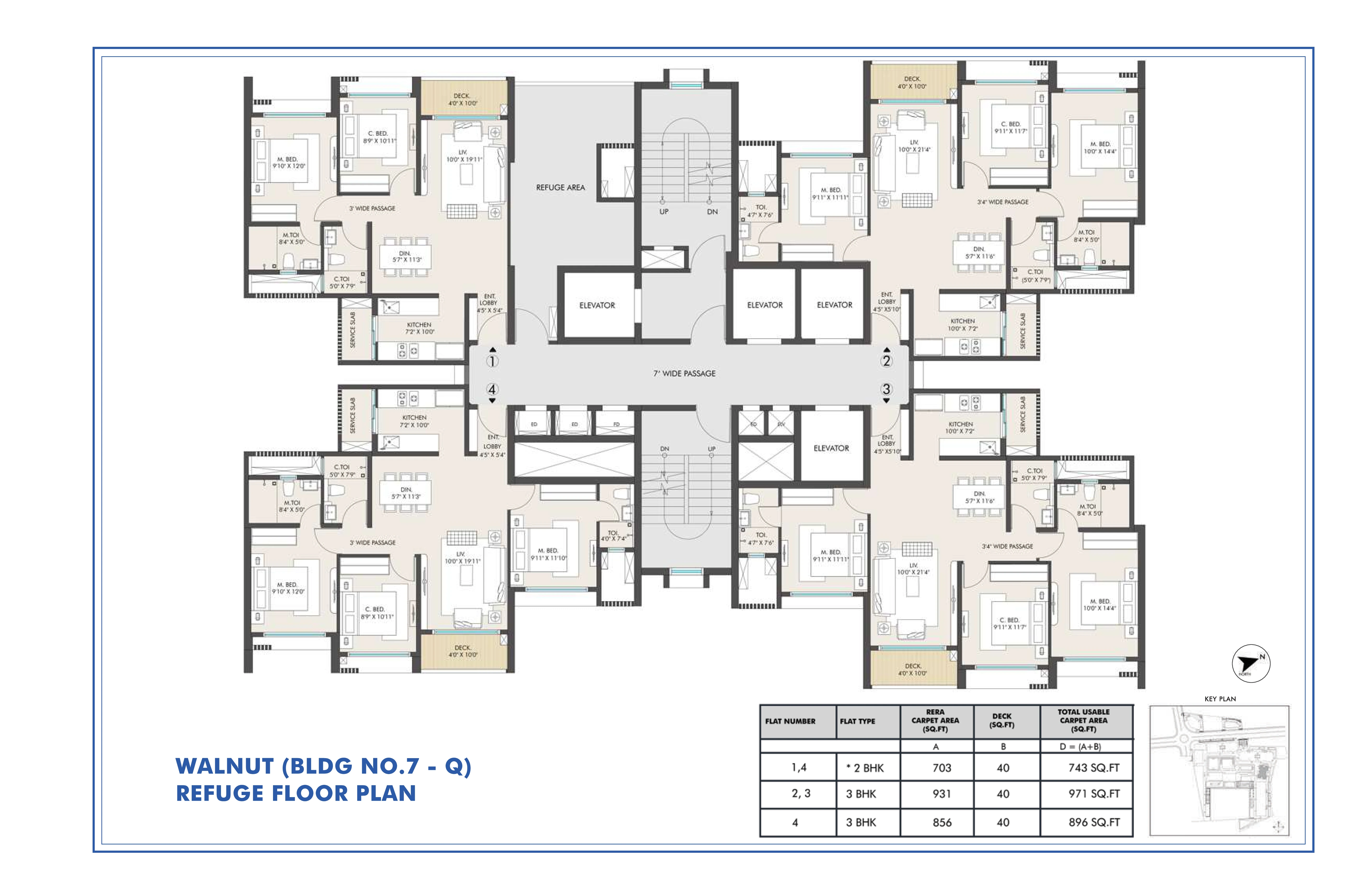 Walnut - Refuge Floor Plan