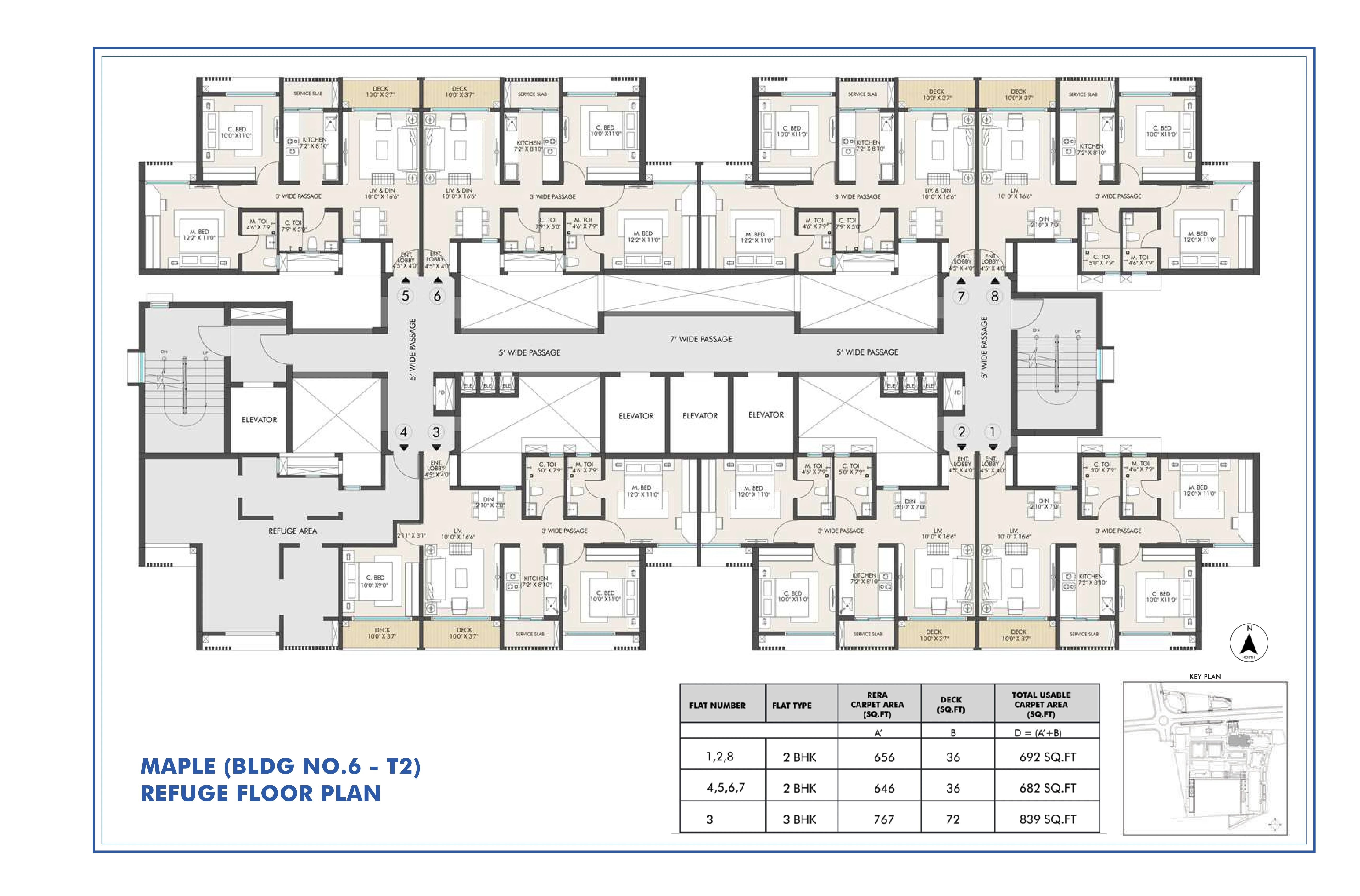 Maple - Refuge Floor Plan