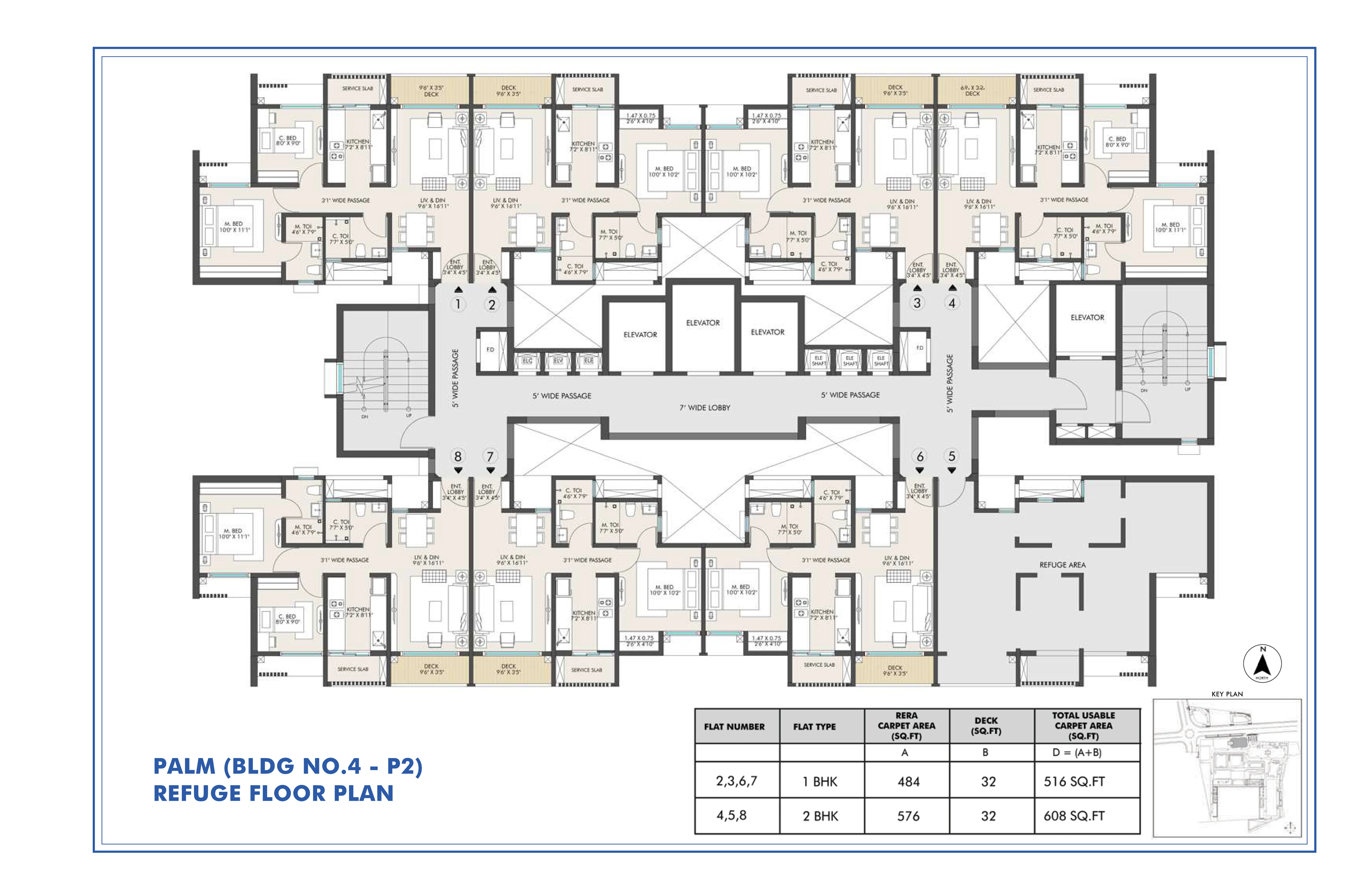 Palm  - Refuge Floor Plan
