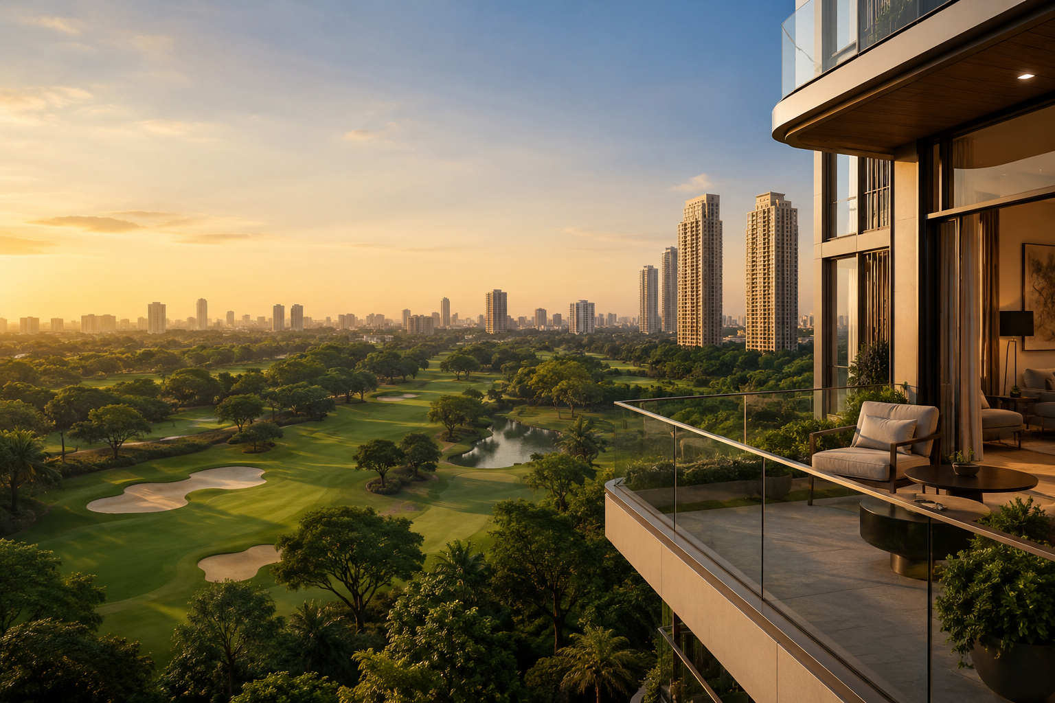 Golf-Course Views & Urban Luxury: Balmoral Golflinks Chembur’s Winning Combo