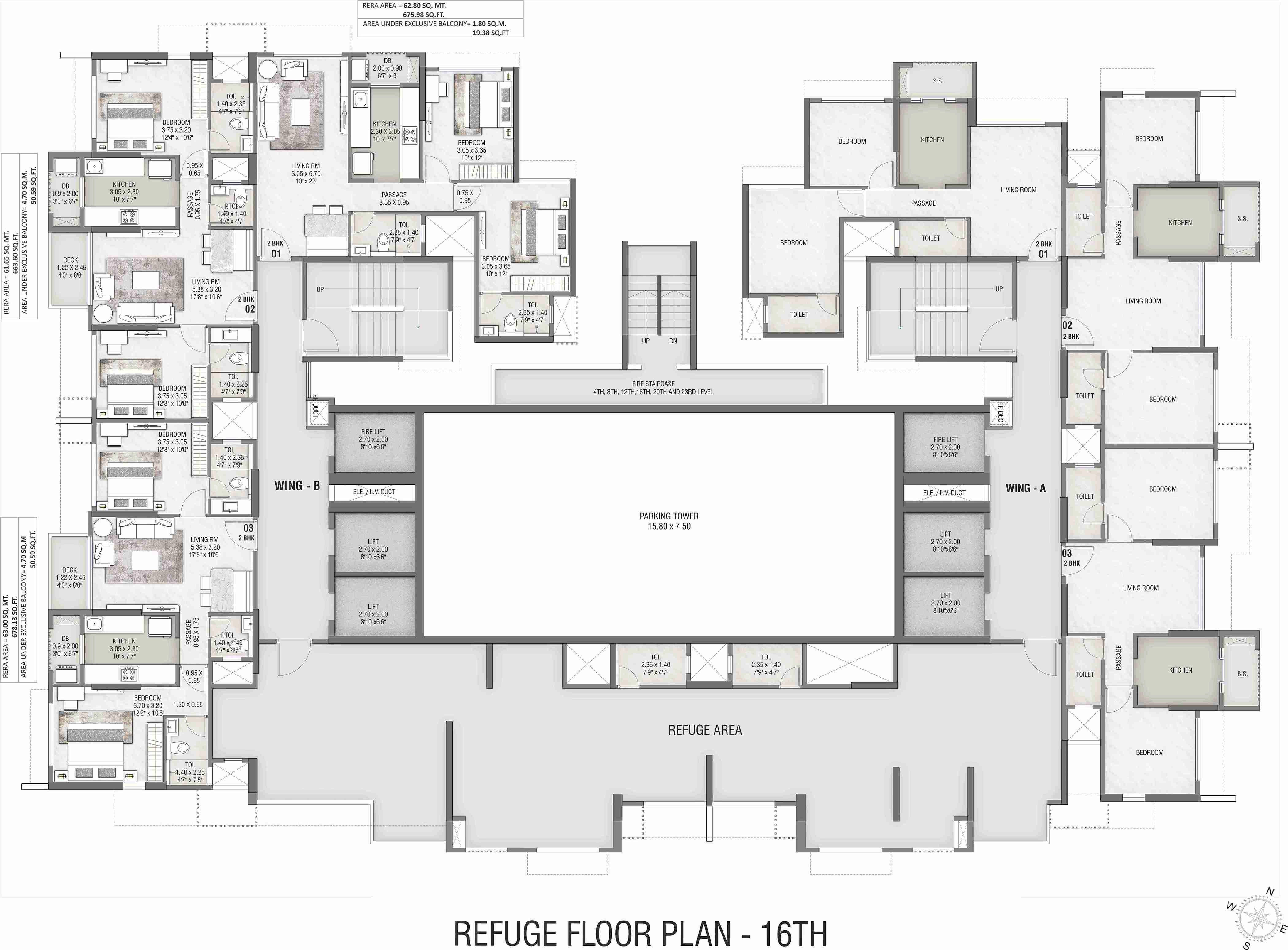 Refuge Floor - 16th